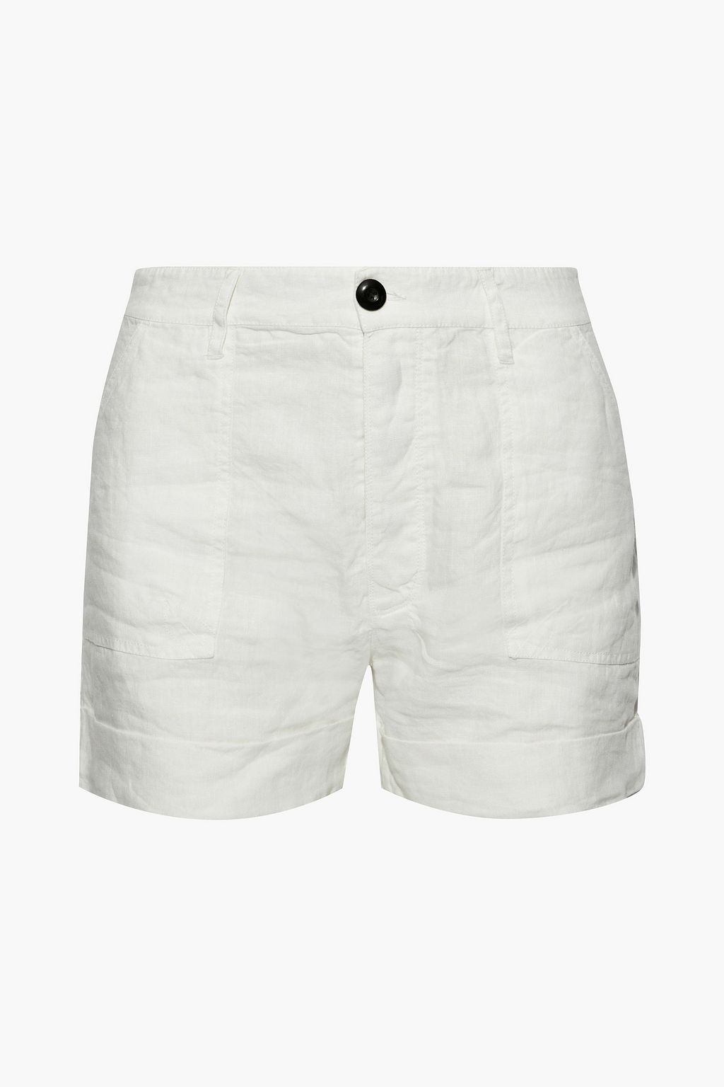 Ivory Le Beau linen shorts | Sale up to 