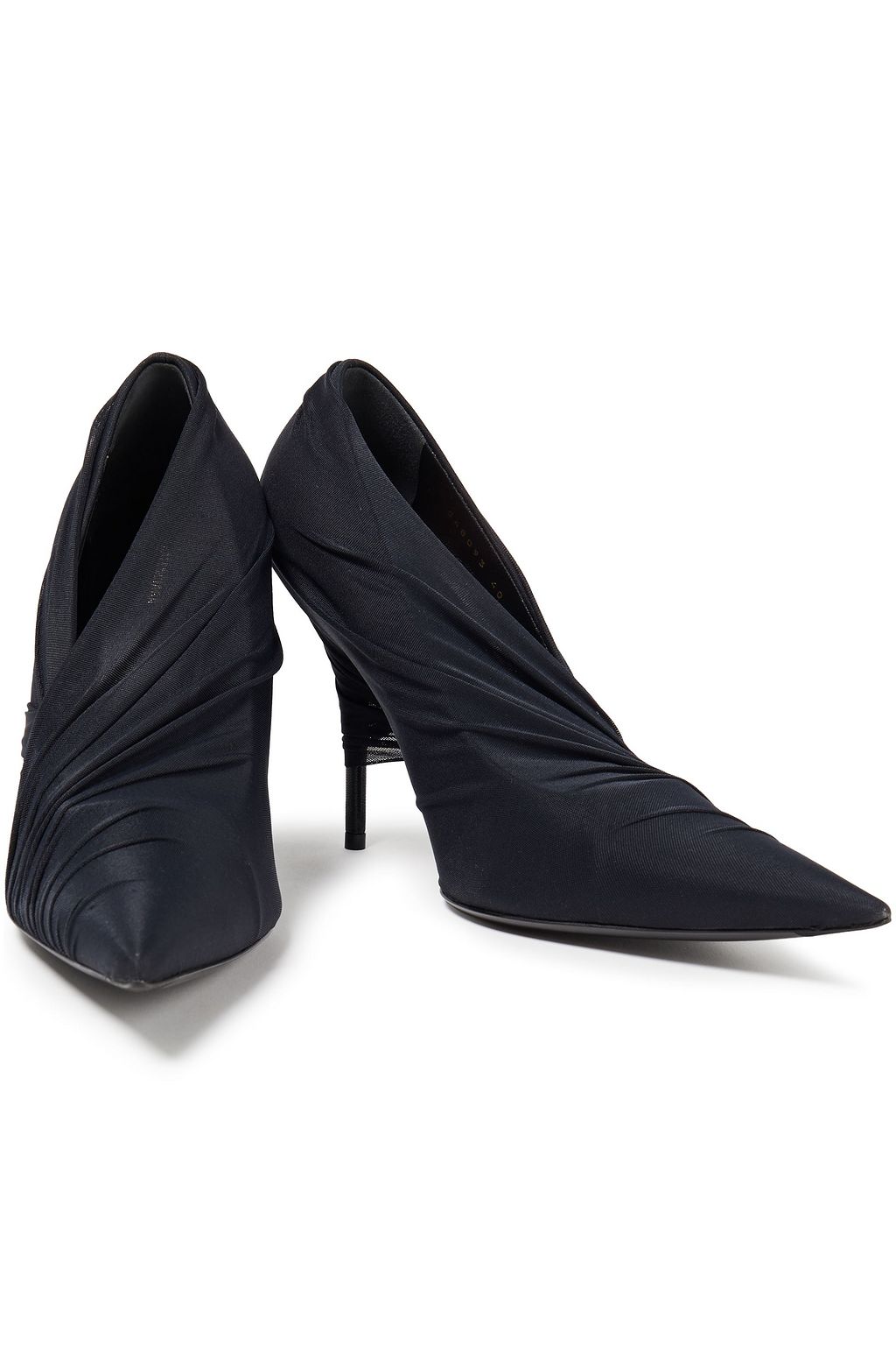 BALENCIAGA Gathered jersey pumps