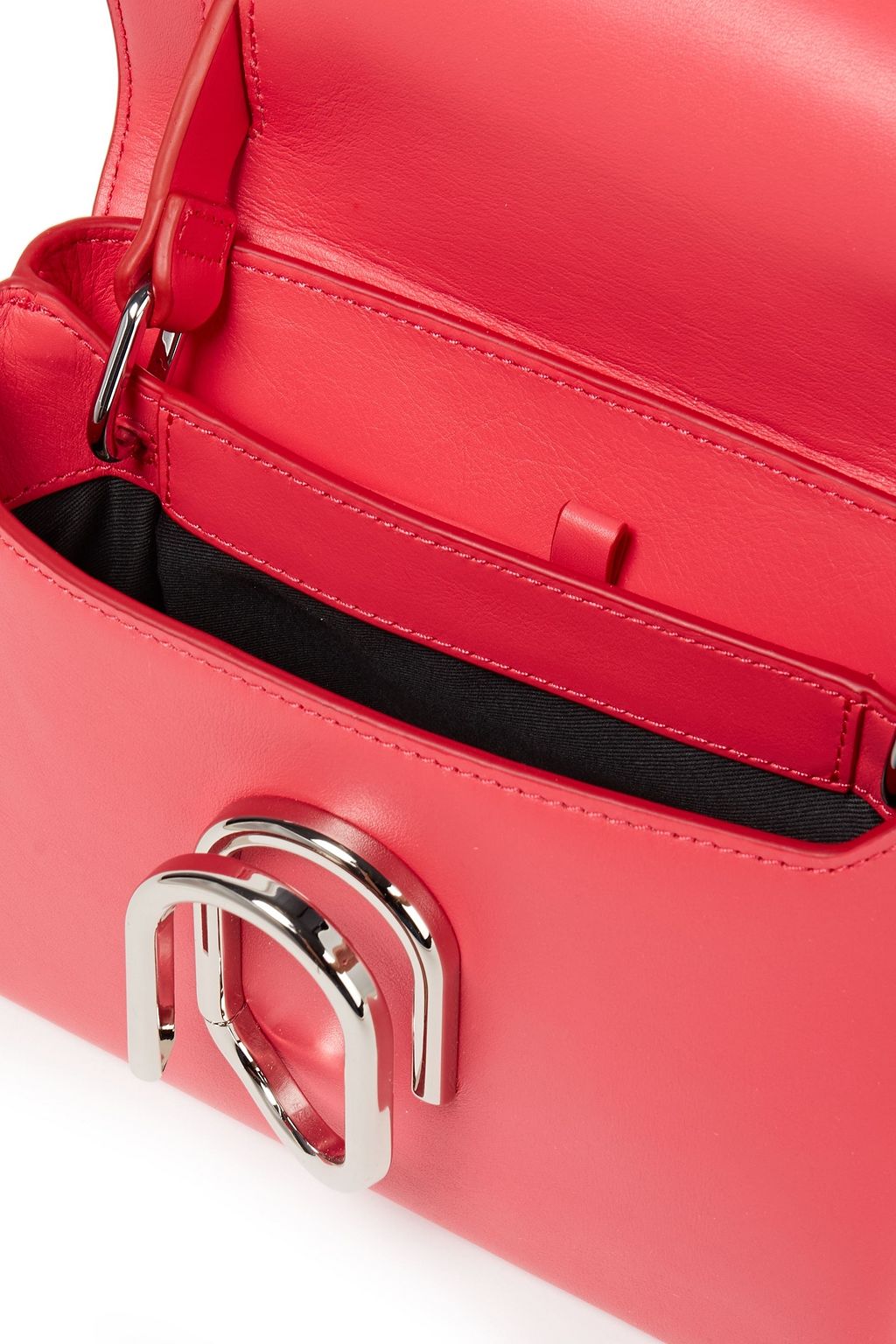 3.1 PHILLIP LIM Alix smooth and snake-effect leather tote