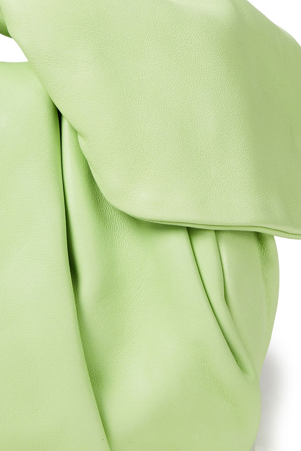 REJINA PYO Nane knotted lamé tote