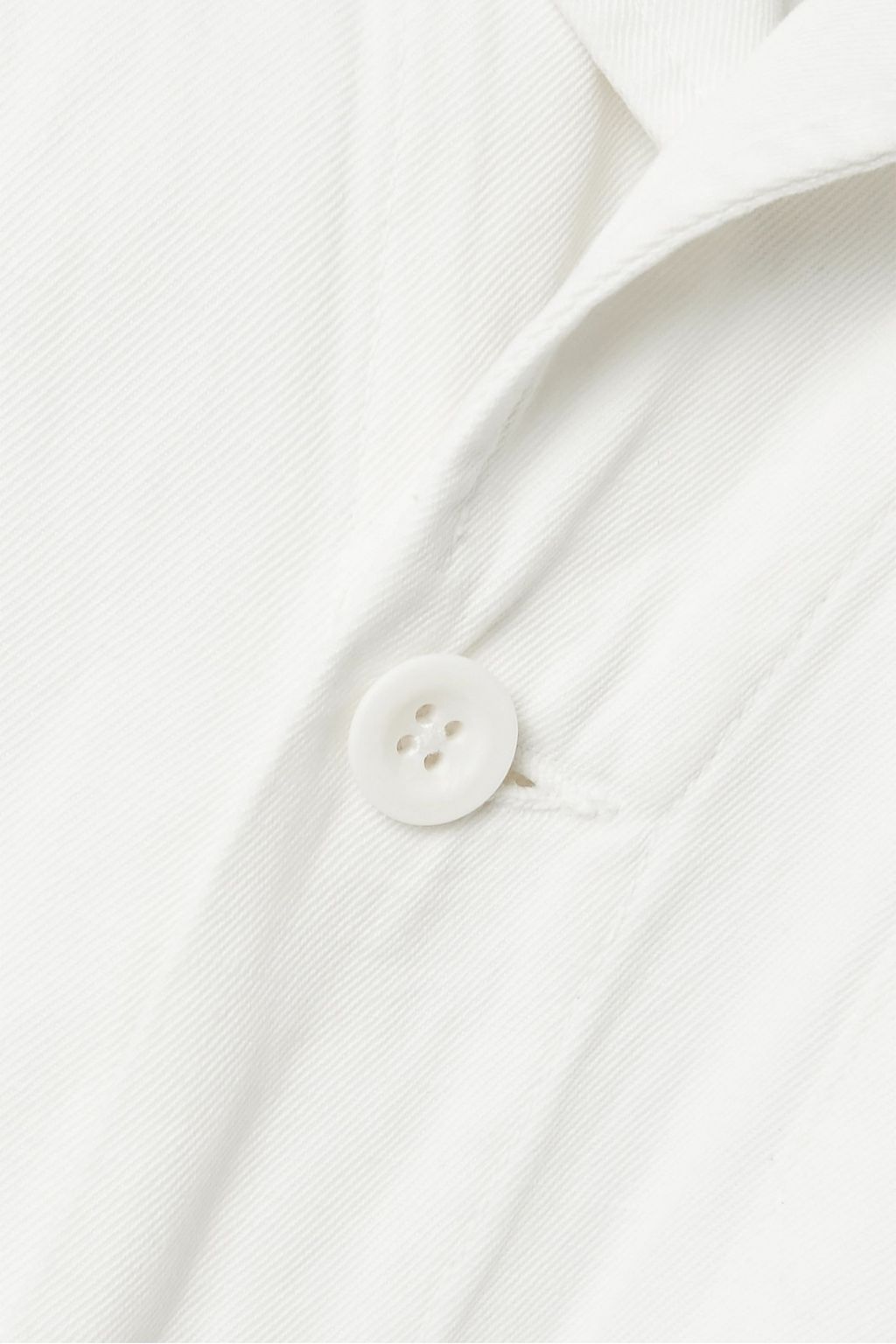 NILI LOTAN Aria belted cotton and linen-blend twill jumpsuit