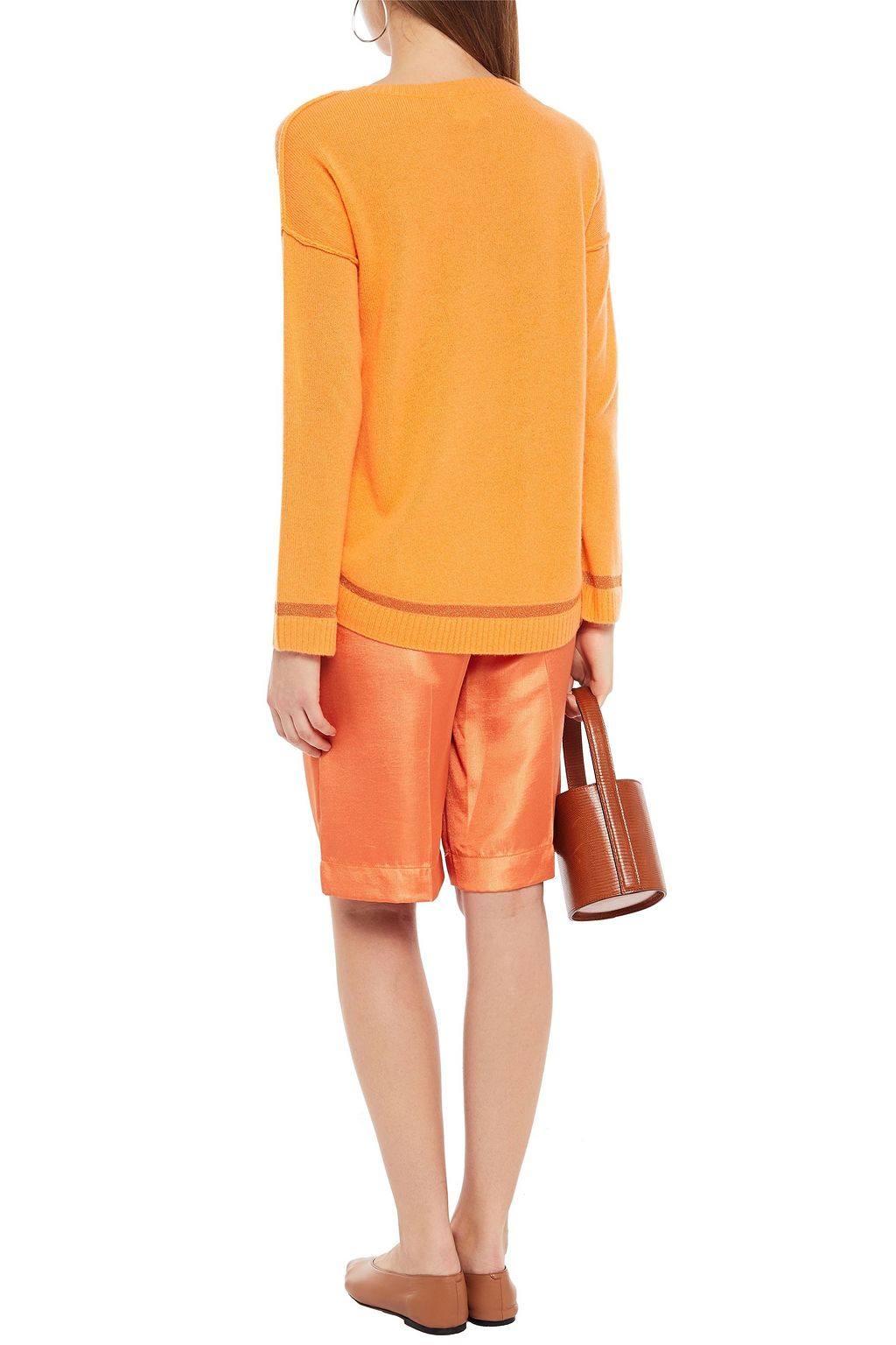 CHARLI Amber metallic cashmere sweater