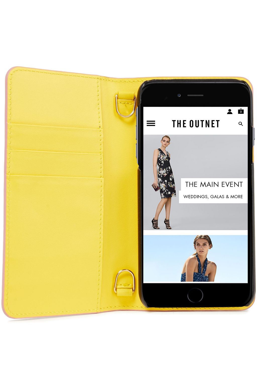 PUCCI Printed leather iPhone X and XS case