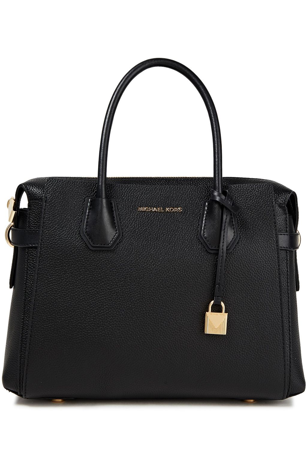 michael kors pebbled leather tote bag