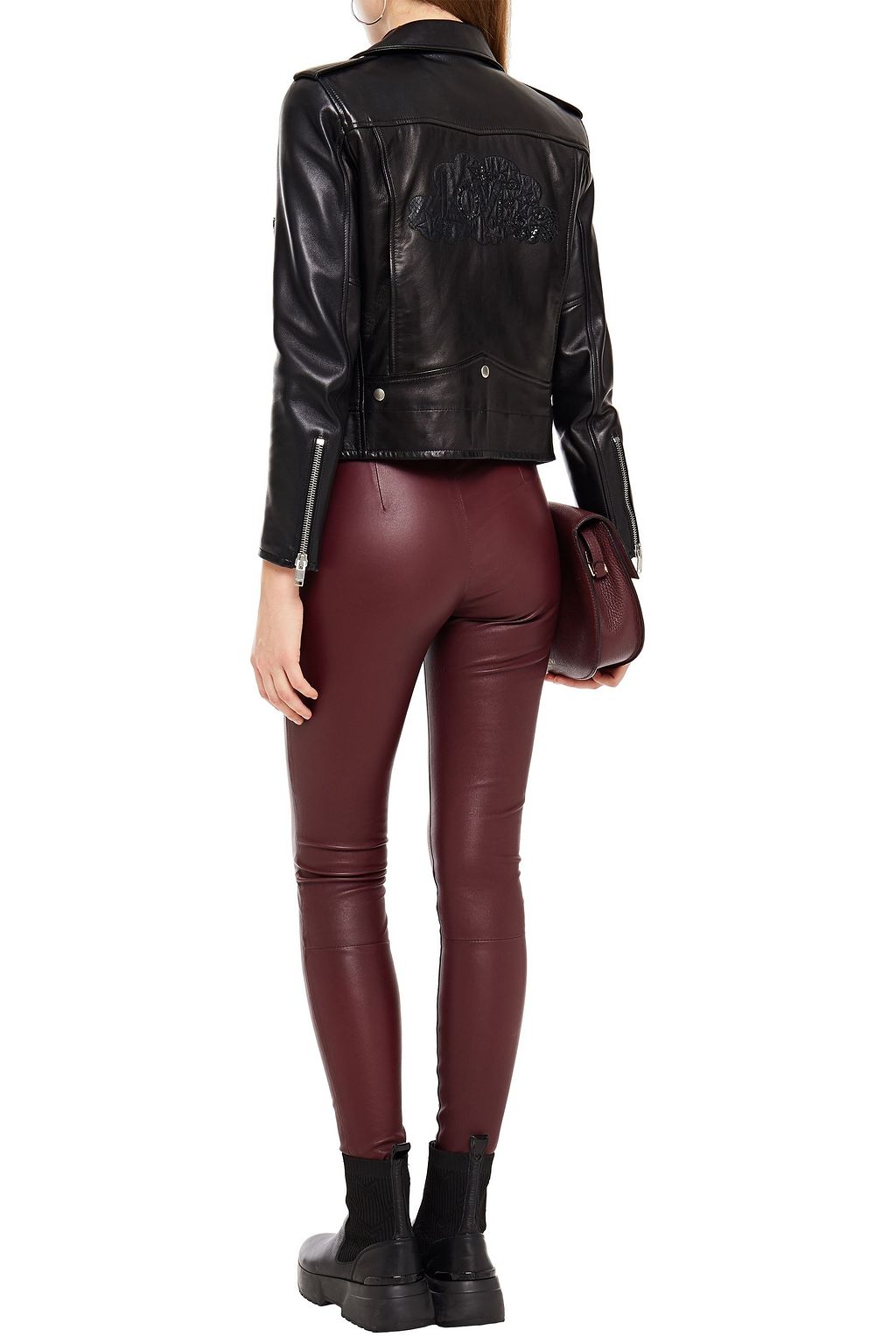 MUUBAA Cowley stretch-leather leggings