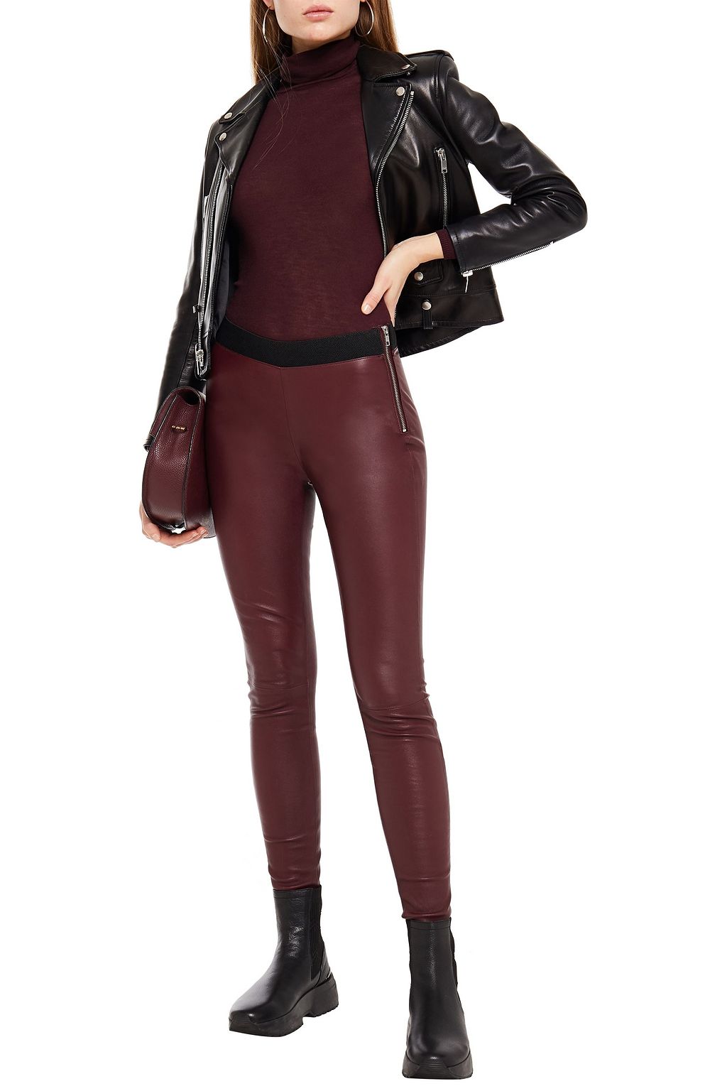 MUUBAA Cowley stretch-leather leggings