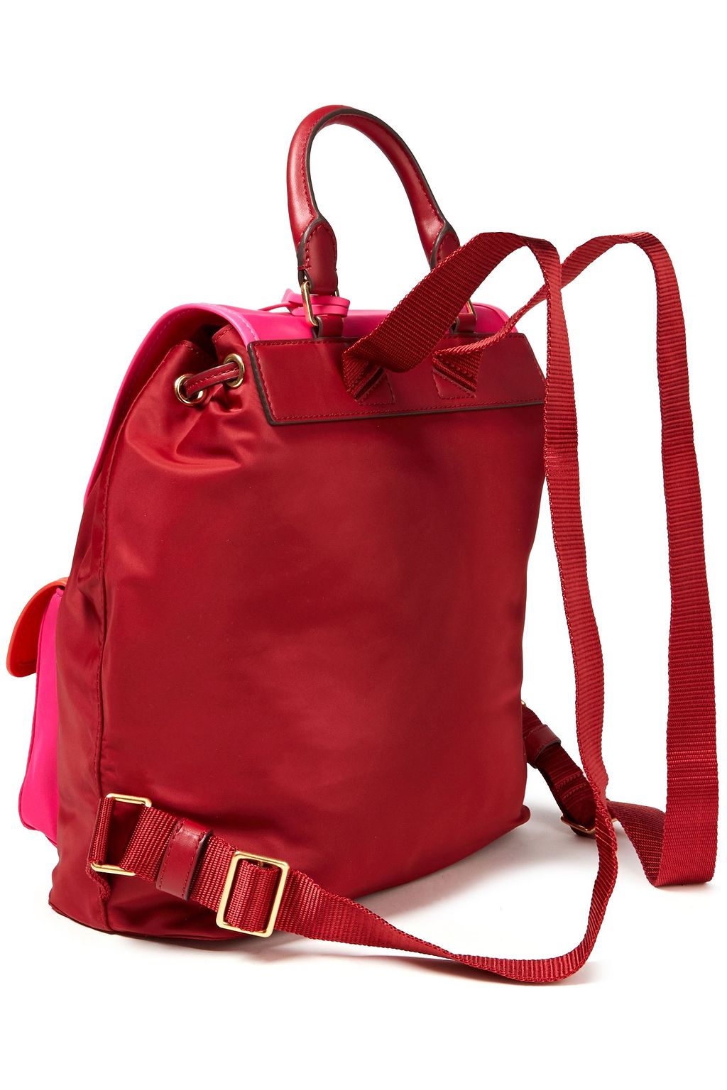 TORY BURCH Color-block shell backpack