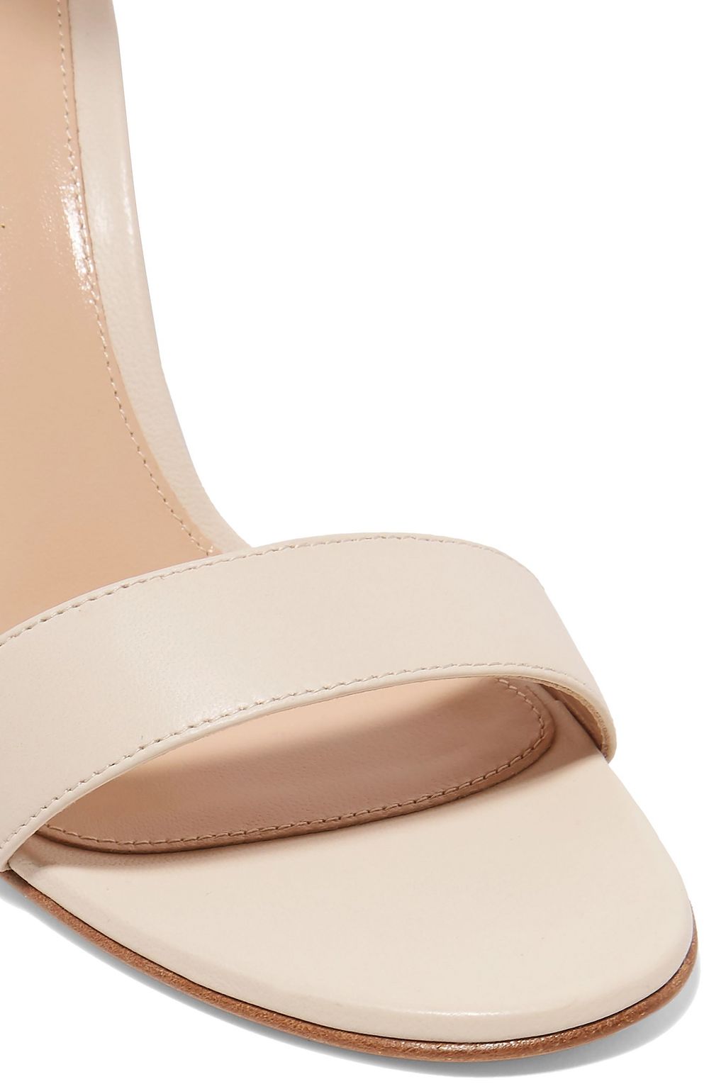 GIANVITO ROSSI Versilia 100 leather sandals