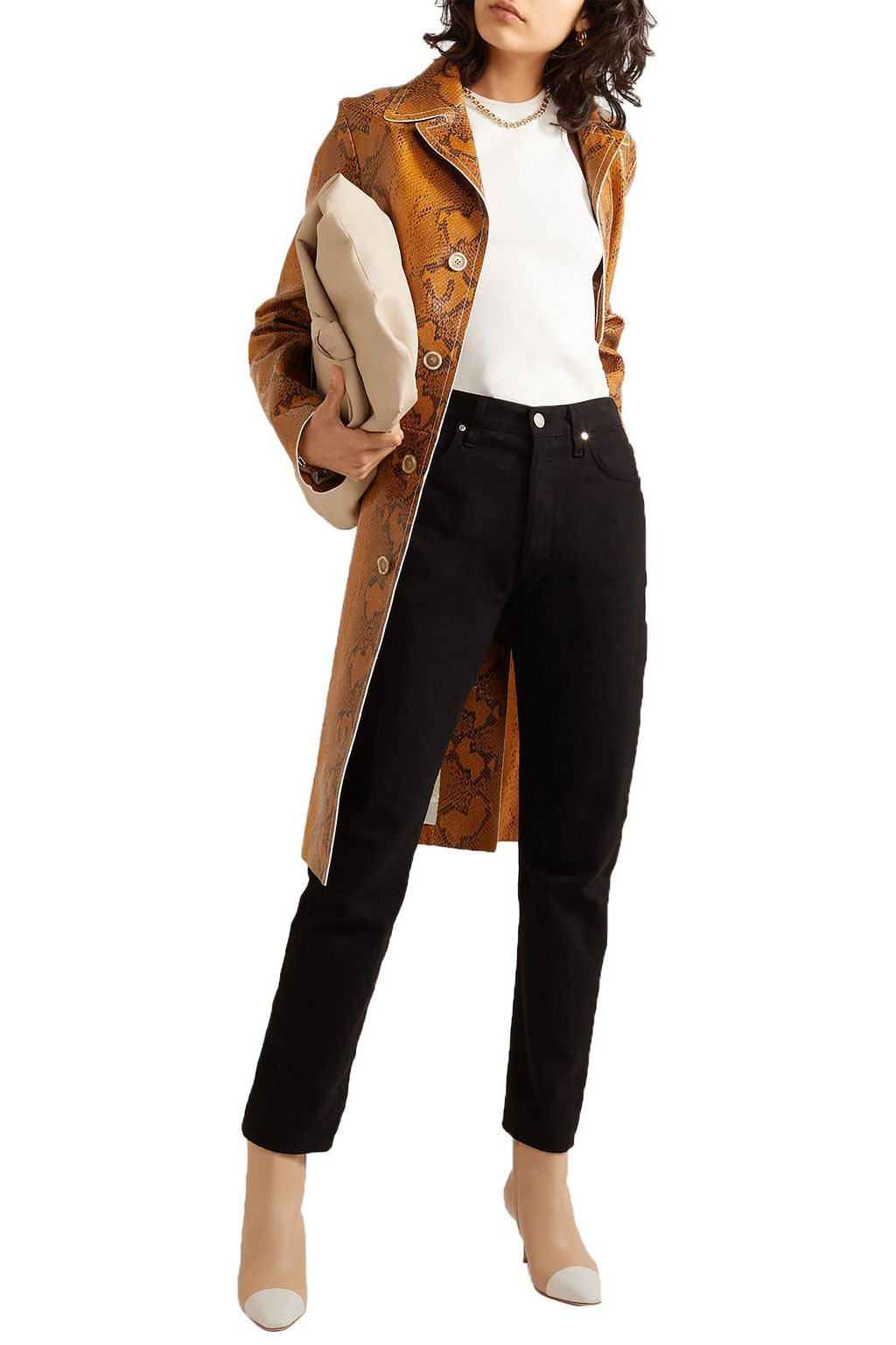 GIANVITO ROSSI 70 two-tone leather ankle boots