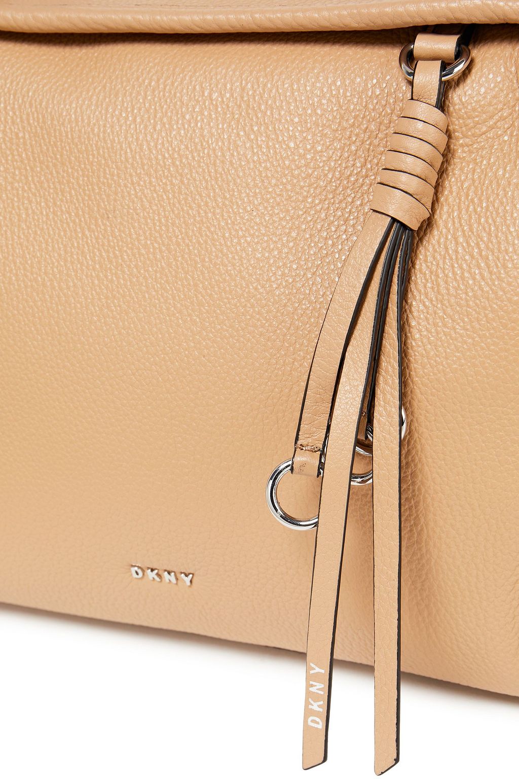 DKNY Marcy medium pebbled-leather tote