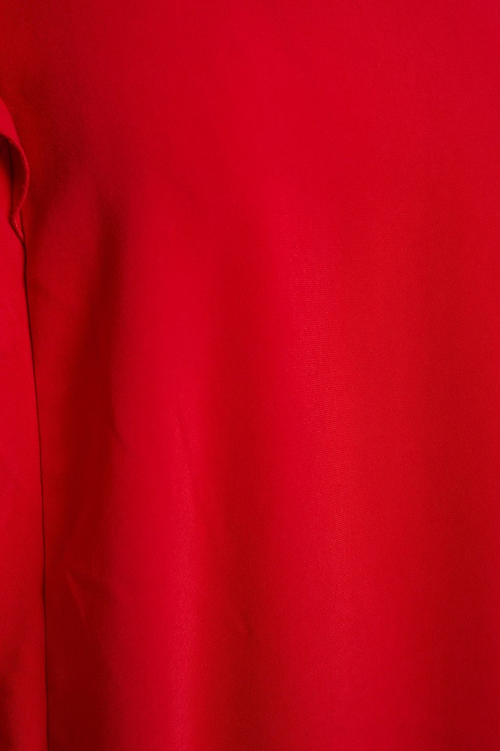REDVALENTINO Ruffled crepe mini dress
