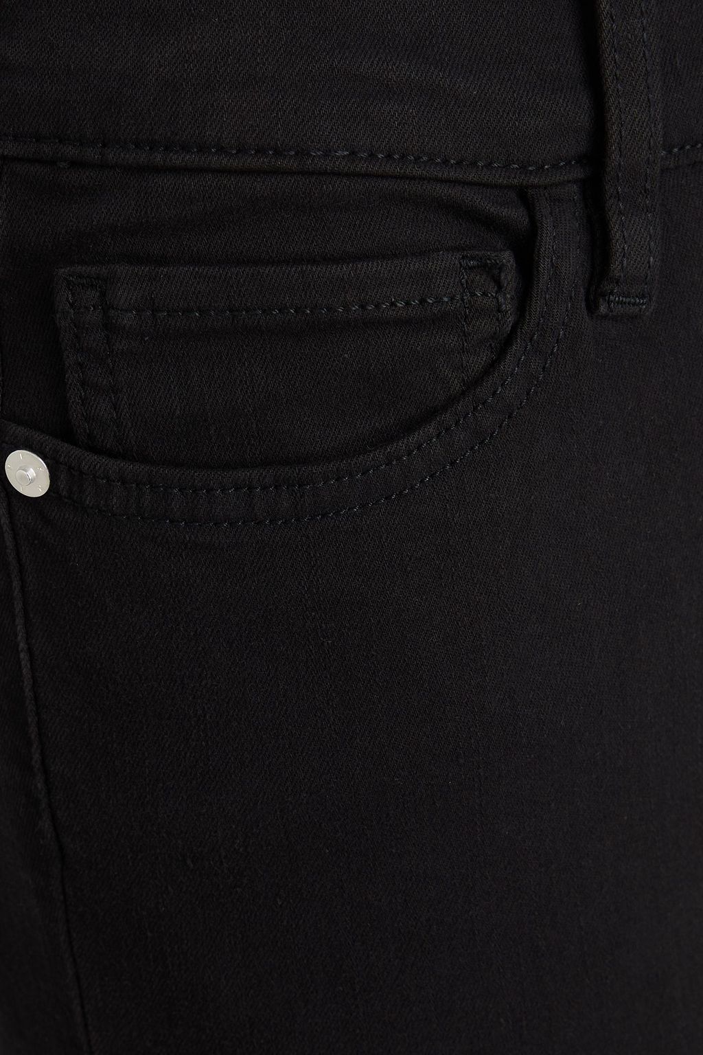 FRAME Le High Straight cropped high-rise straight-leg jeans