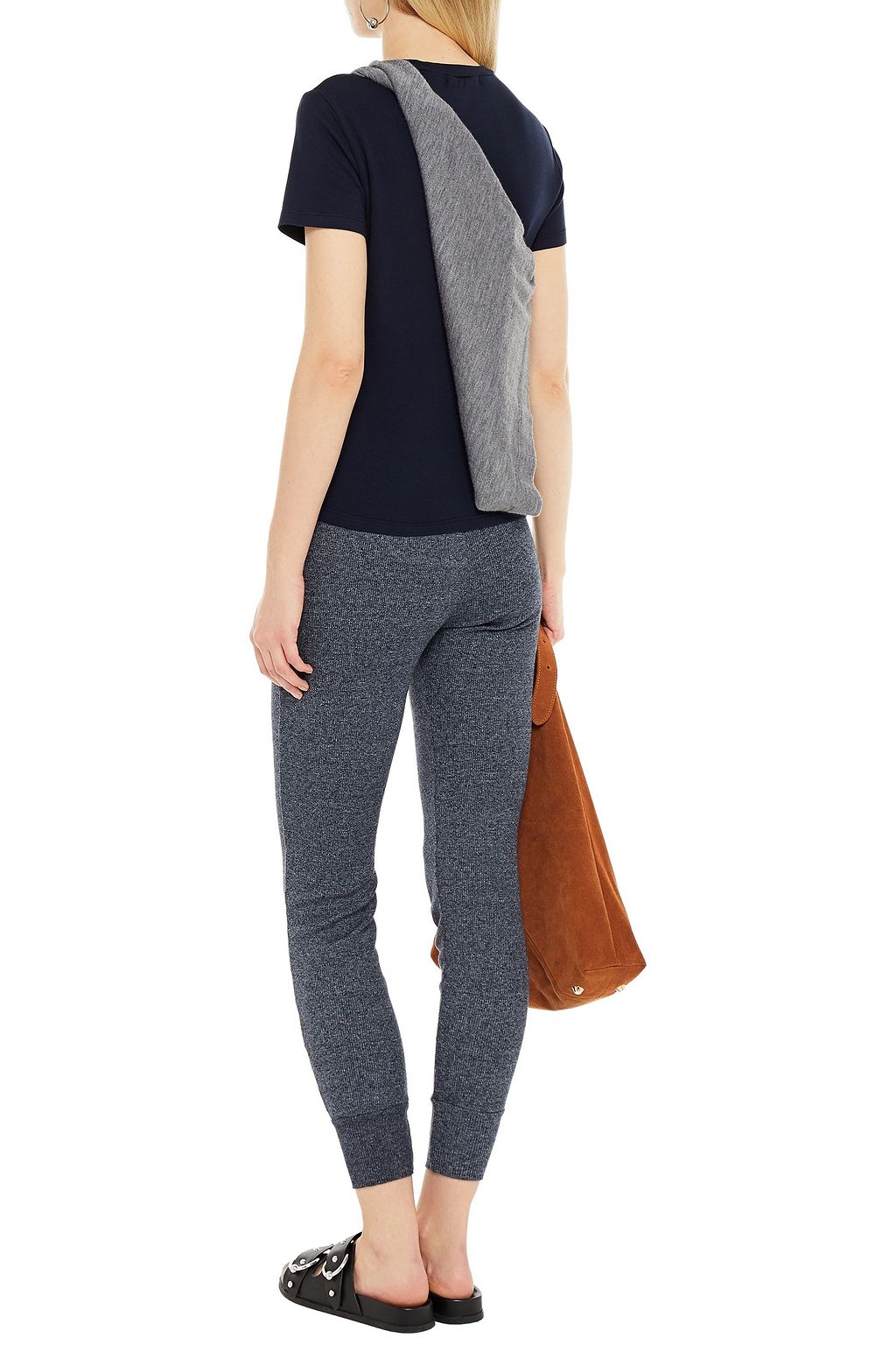STATESIDE Stretch-cotton jersey T-shirt