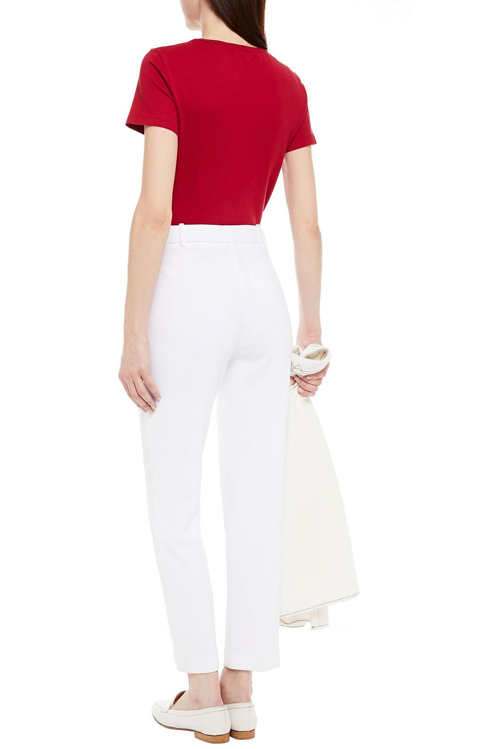 STATESIDE Stretch-cotton jersey T-shirt