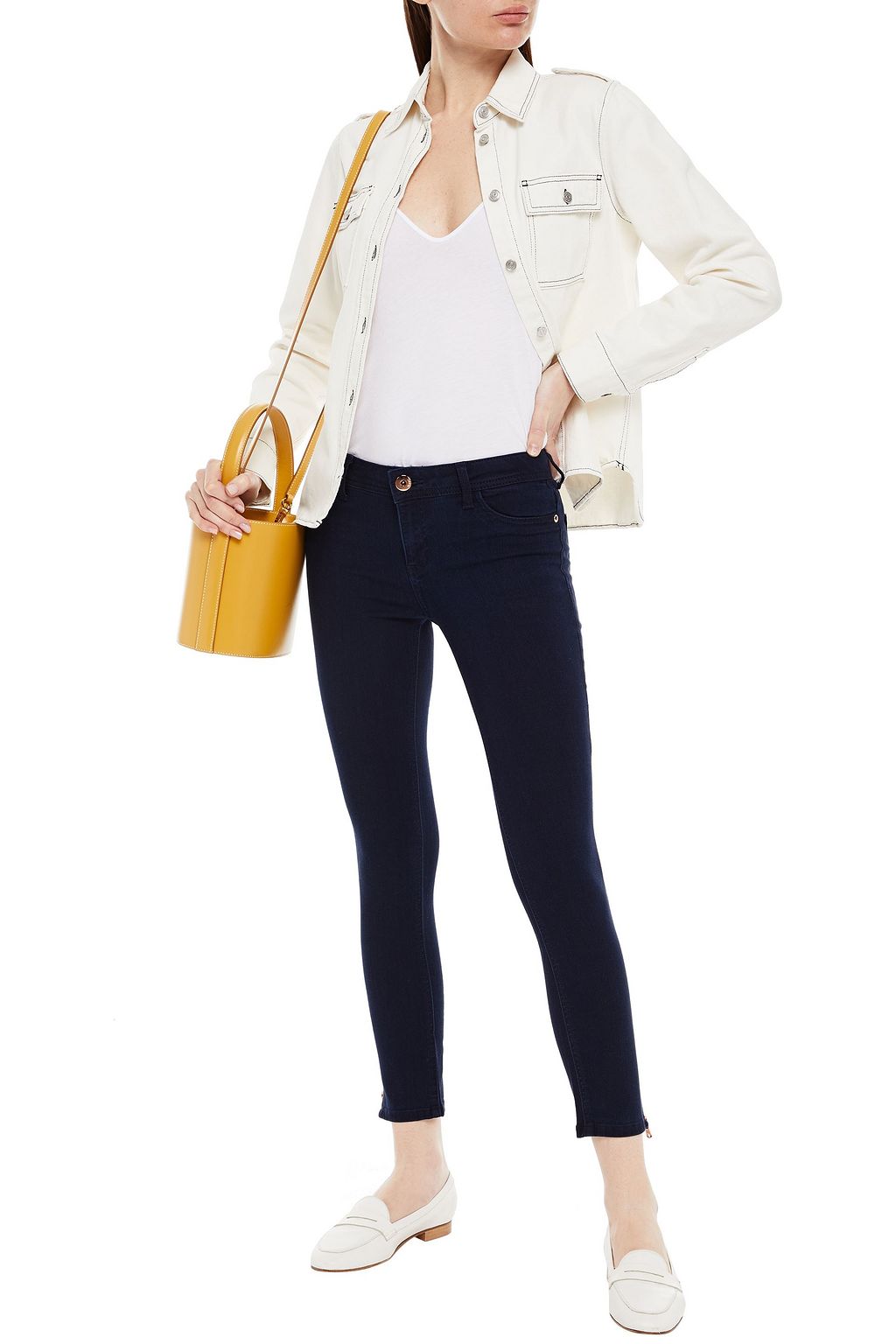 STATESIDE Cotton-jersey camisole