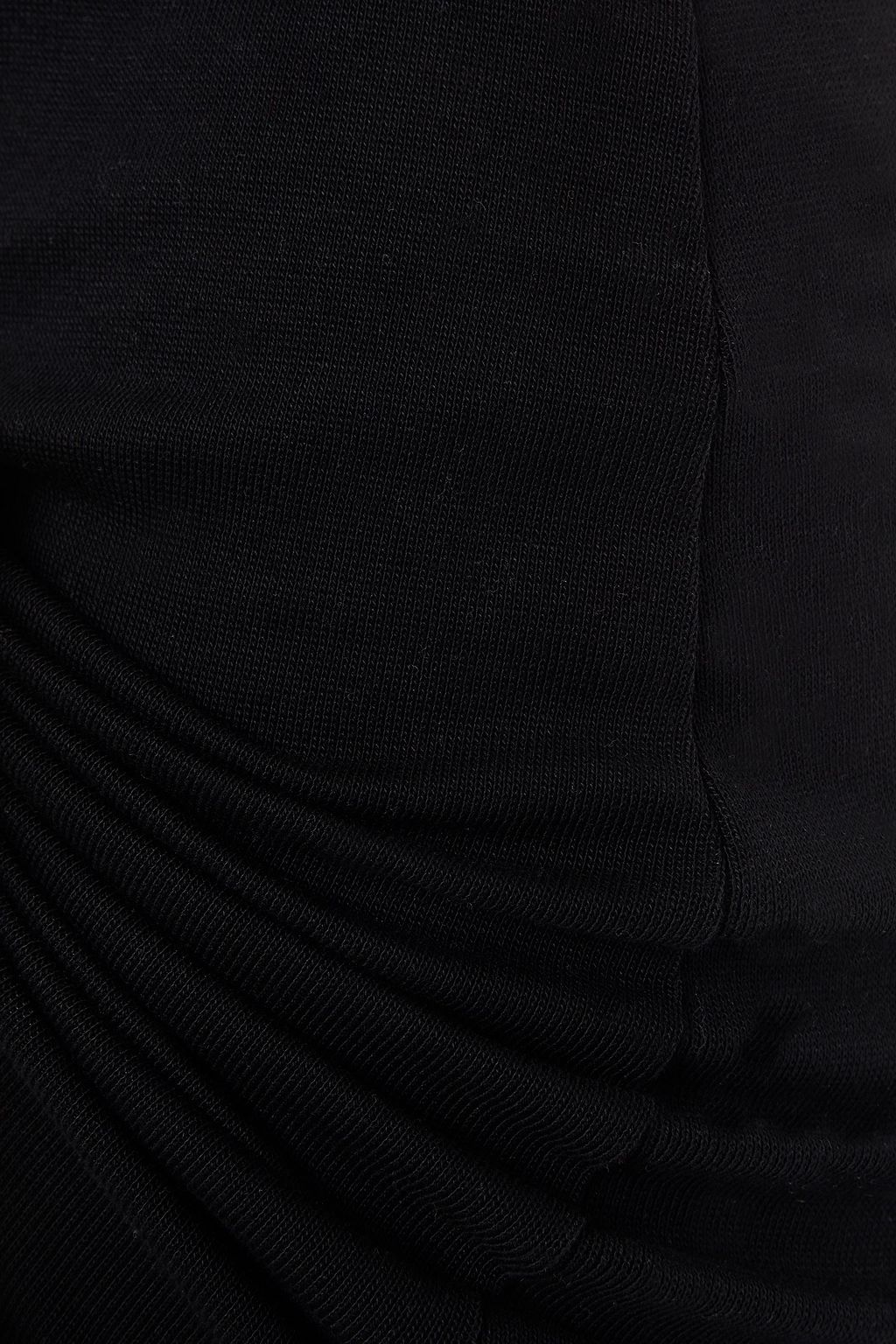 STATESIDE Stretch-cotton jersey skirt