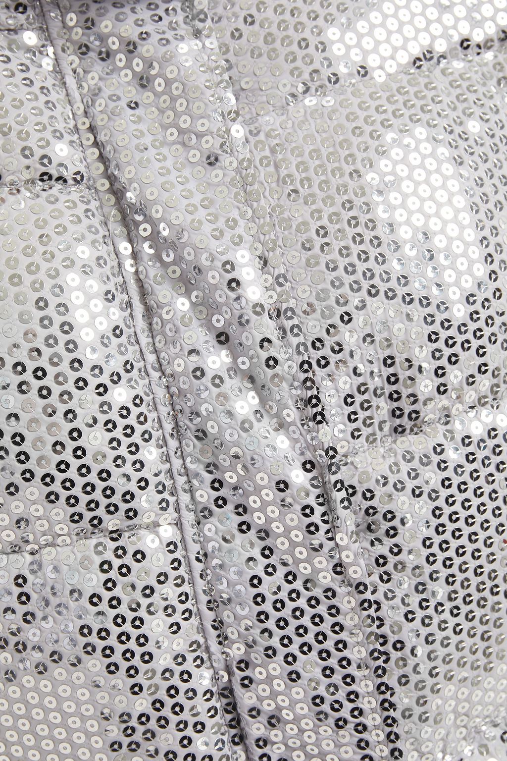 UNREAL FUR Desire sequined quilted shell jacket