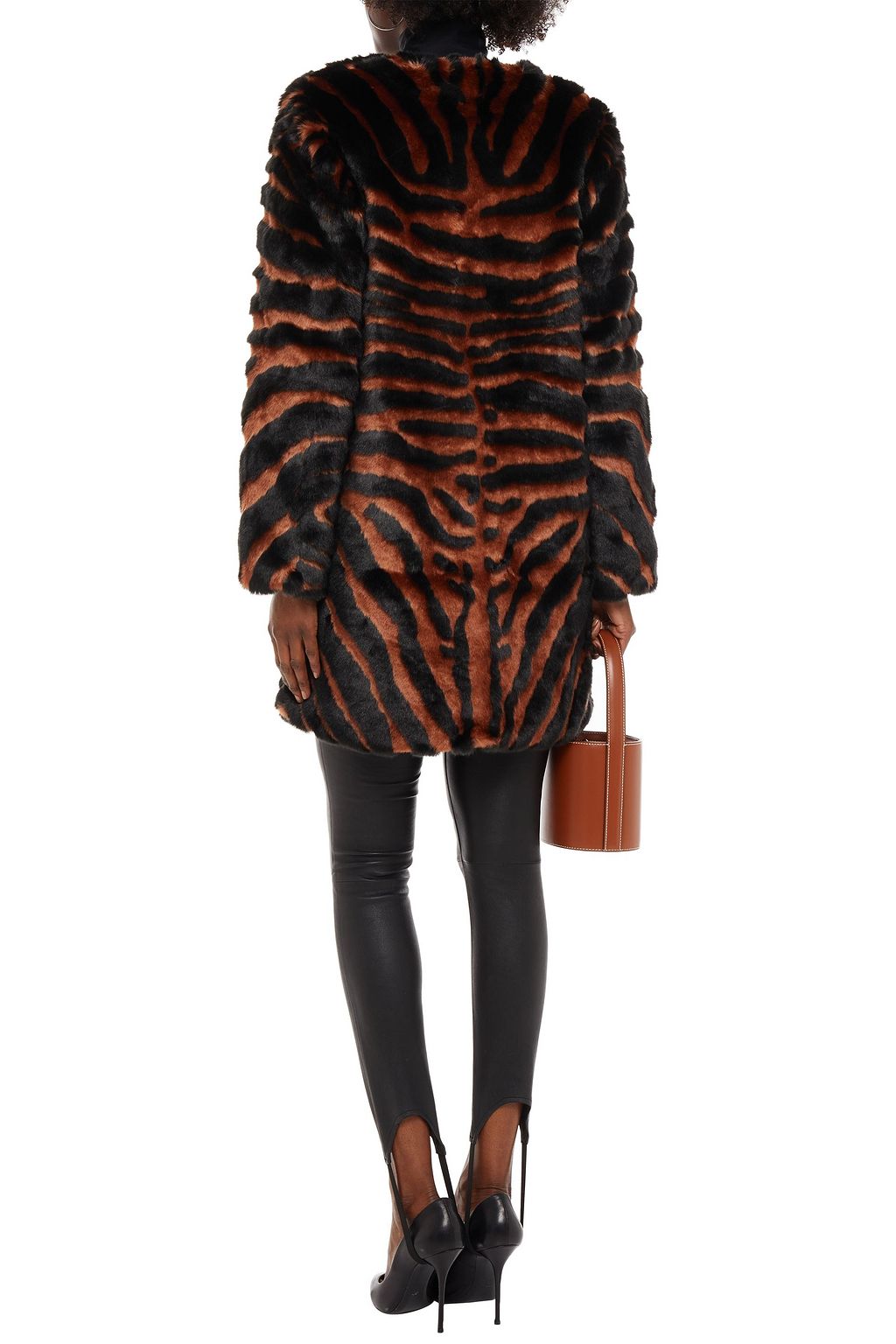 UNREAL FUR Dream Catcher tiger-print faux fur coat
