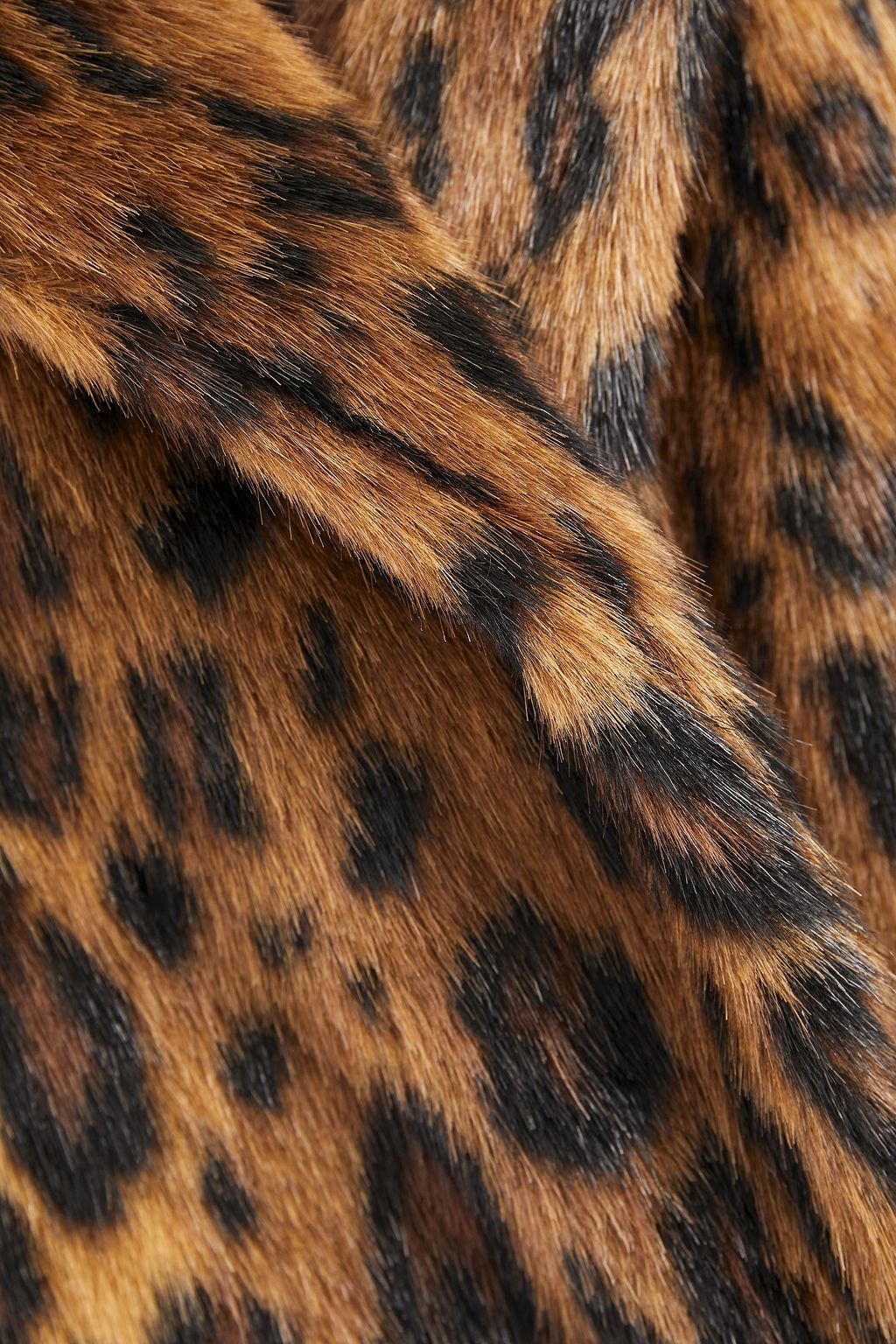 UNREAL FUR The Long Weekend leopard-print faux fur coat
