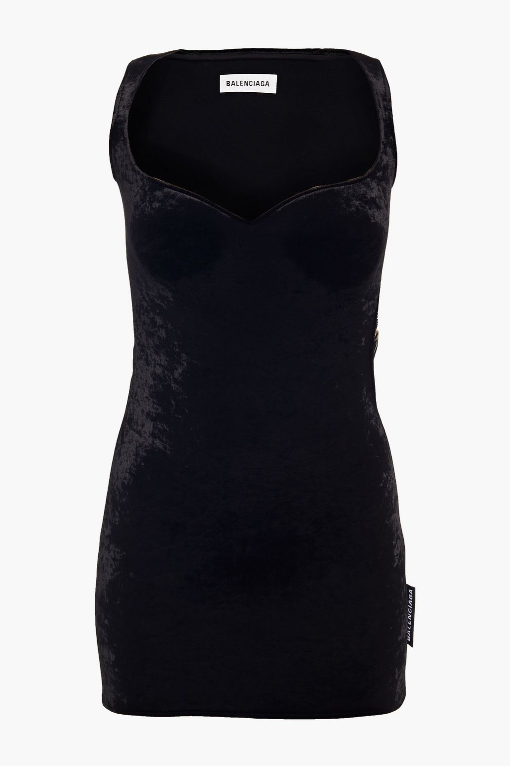 Balenciaga velvet mini dress outlet