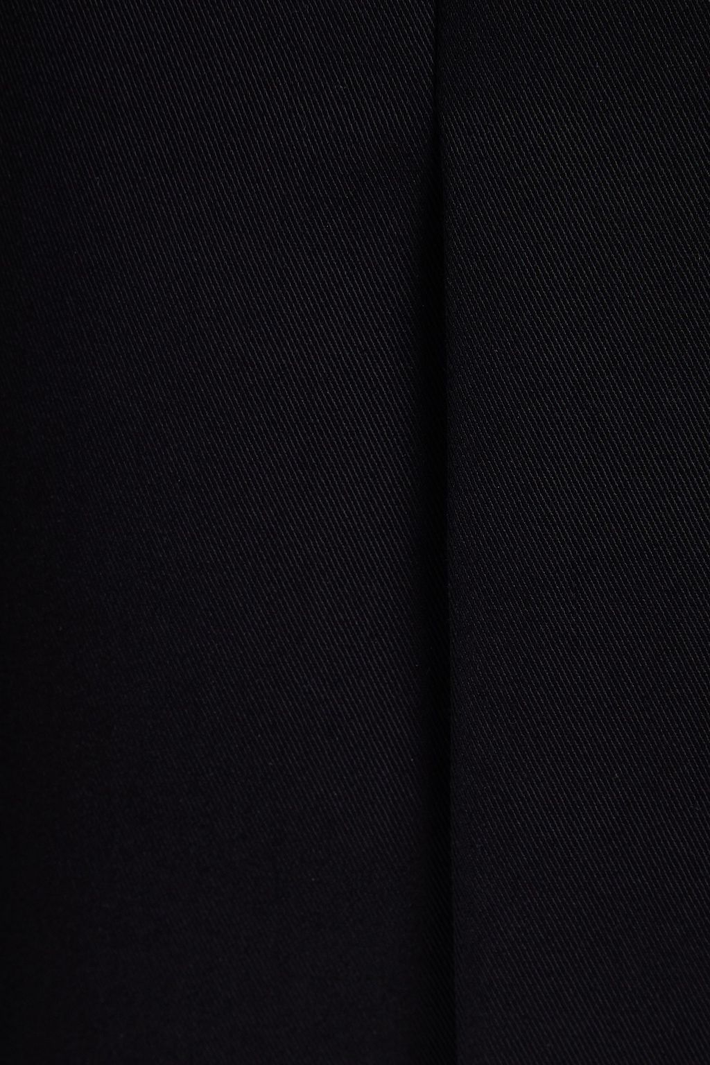 BALENCIAGA Belted cotton-twill coat