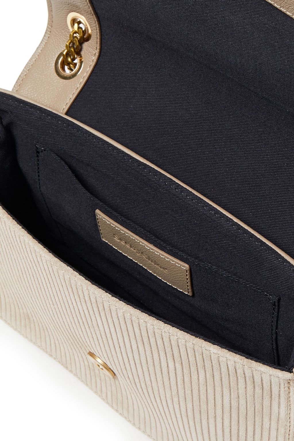 SEE BY CHLOÉ Embossed suede shoulder bag