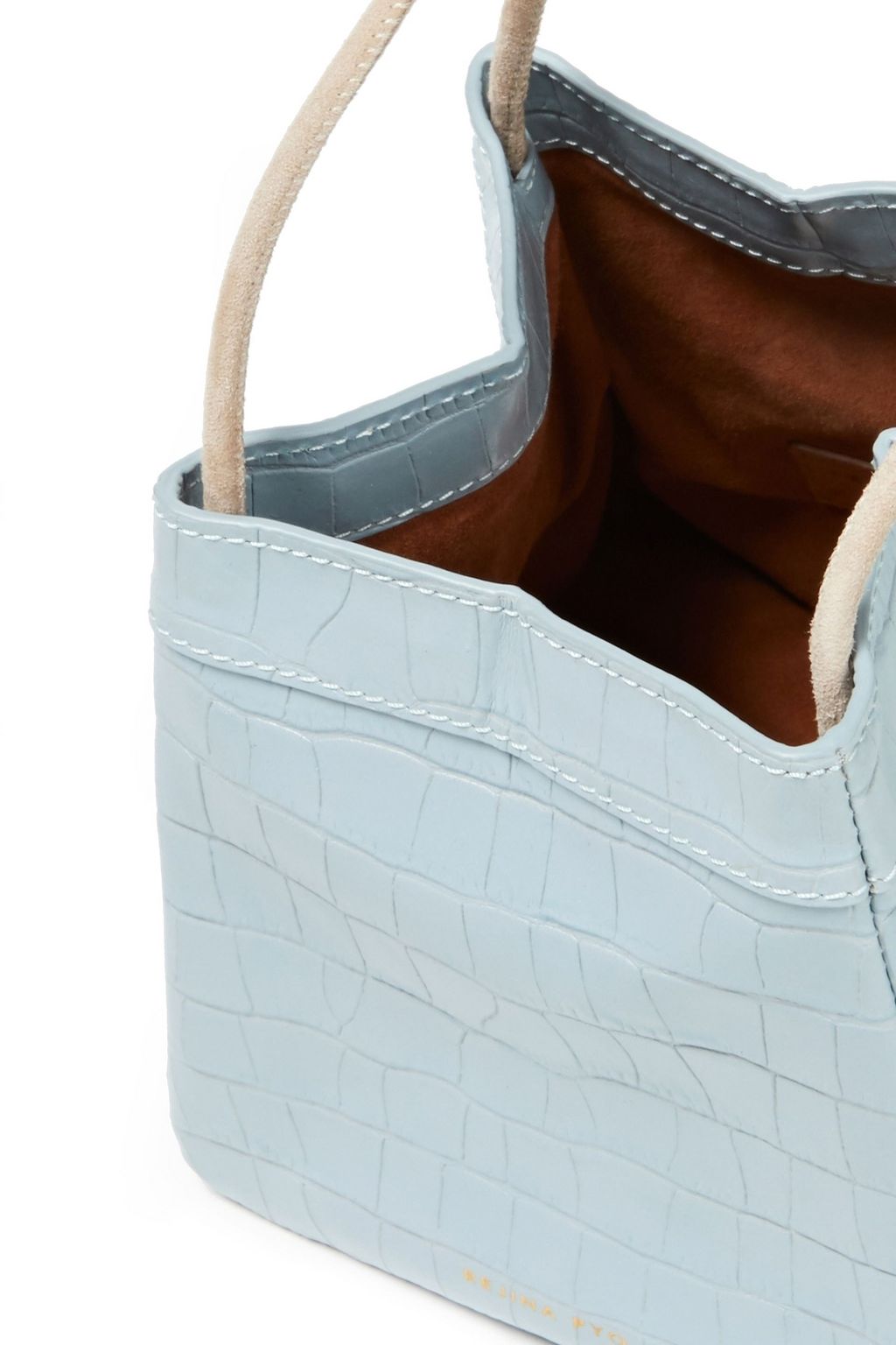 REJINA PYO Rita croc-effect leather tote