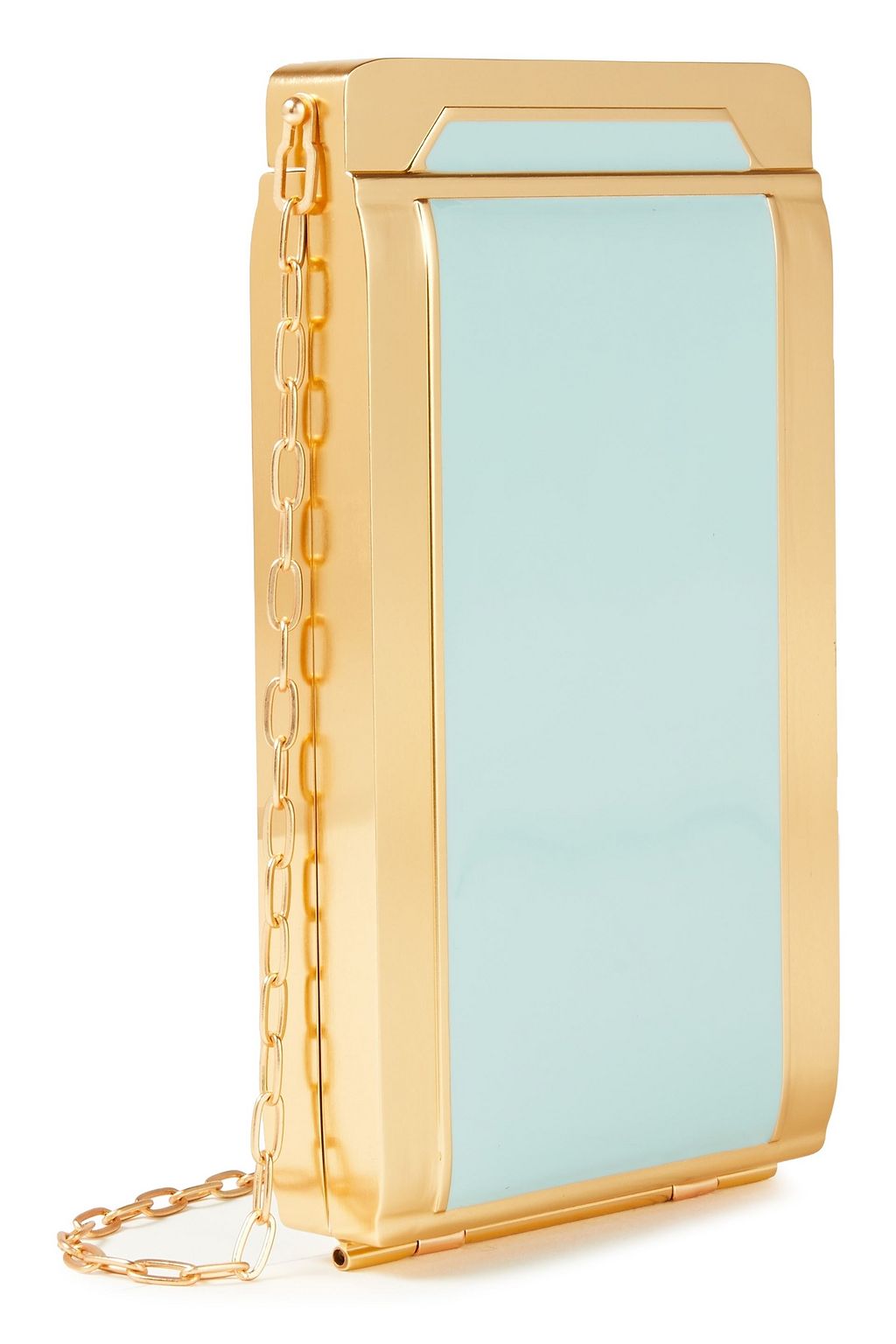 ZIMMERMANN Gold-tone enamel cigarette case