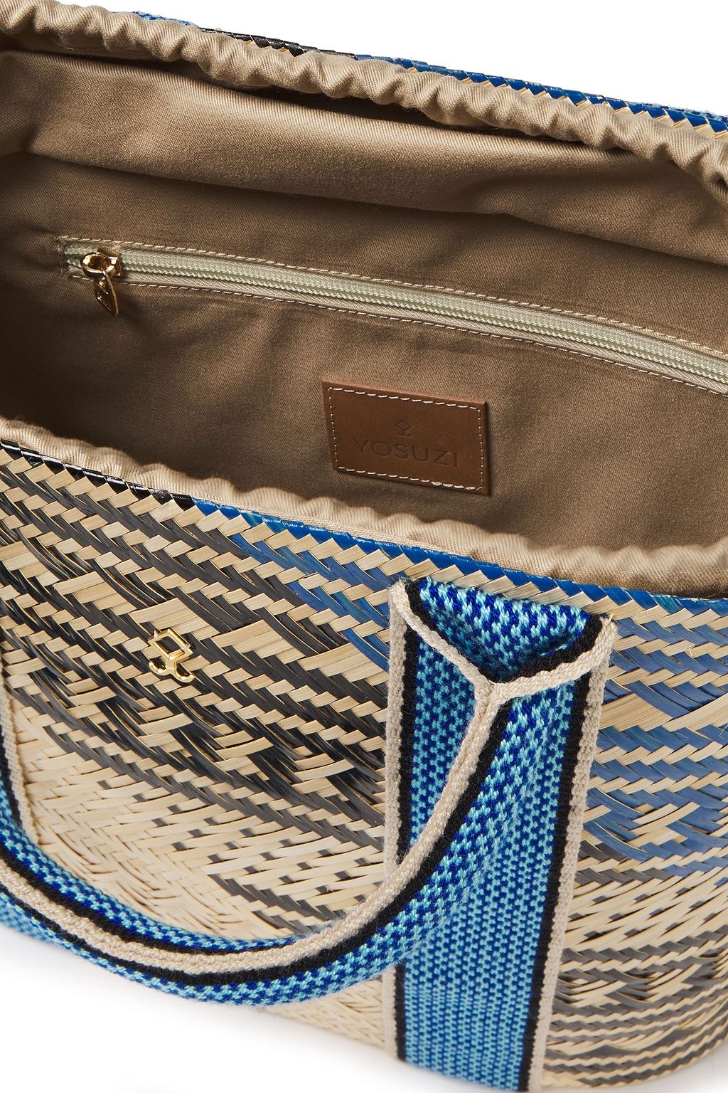 YOSUZI Mila straw tote