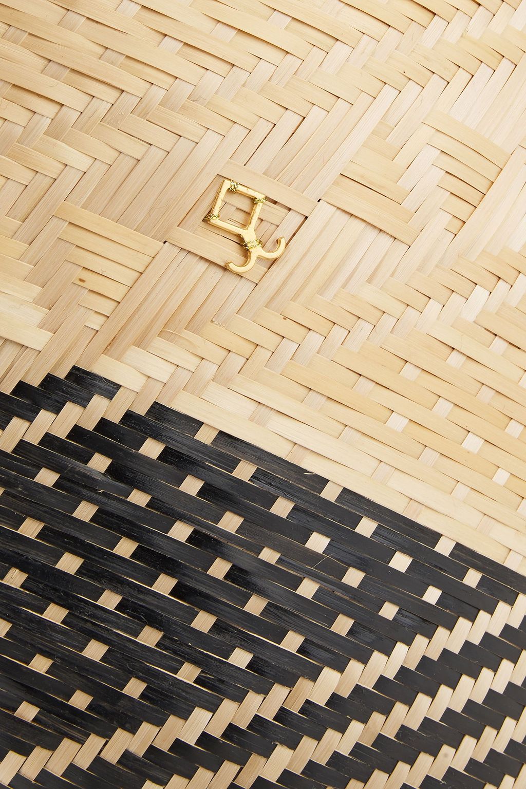 YOSUZI Arabella tasseled straw tote