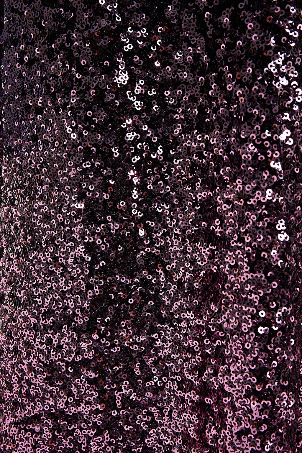 MARCHESA NOTTE Floral-appliquéd dégradé sequined stretch-tulle halterneck gown