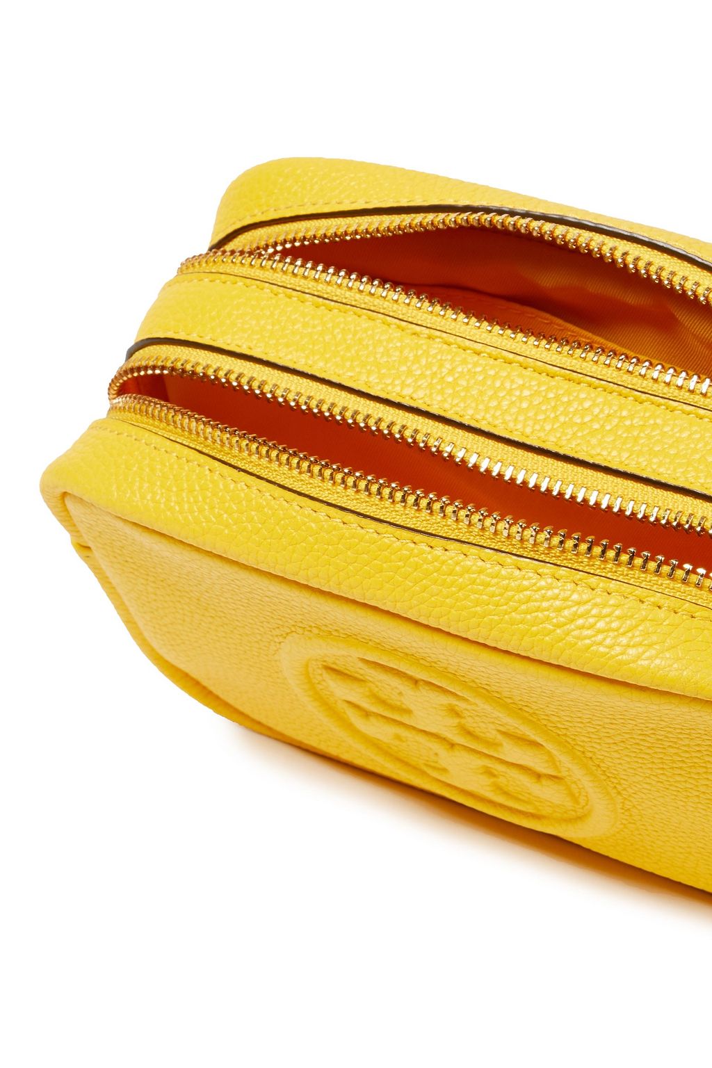 TORY BURCH Perry Bombe mini embossed leather shoulder bag