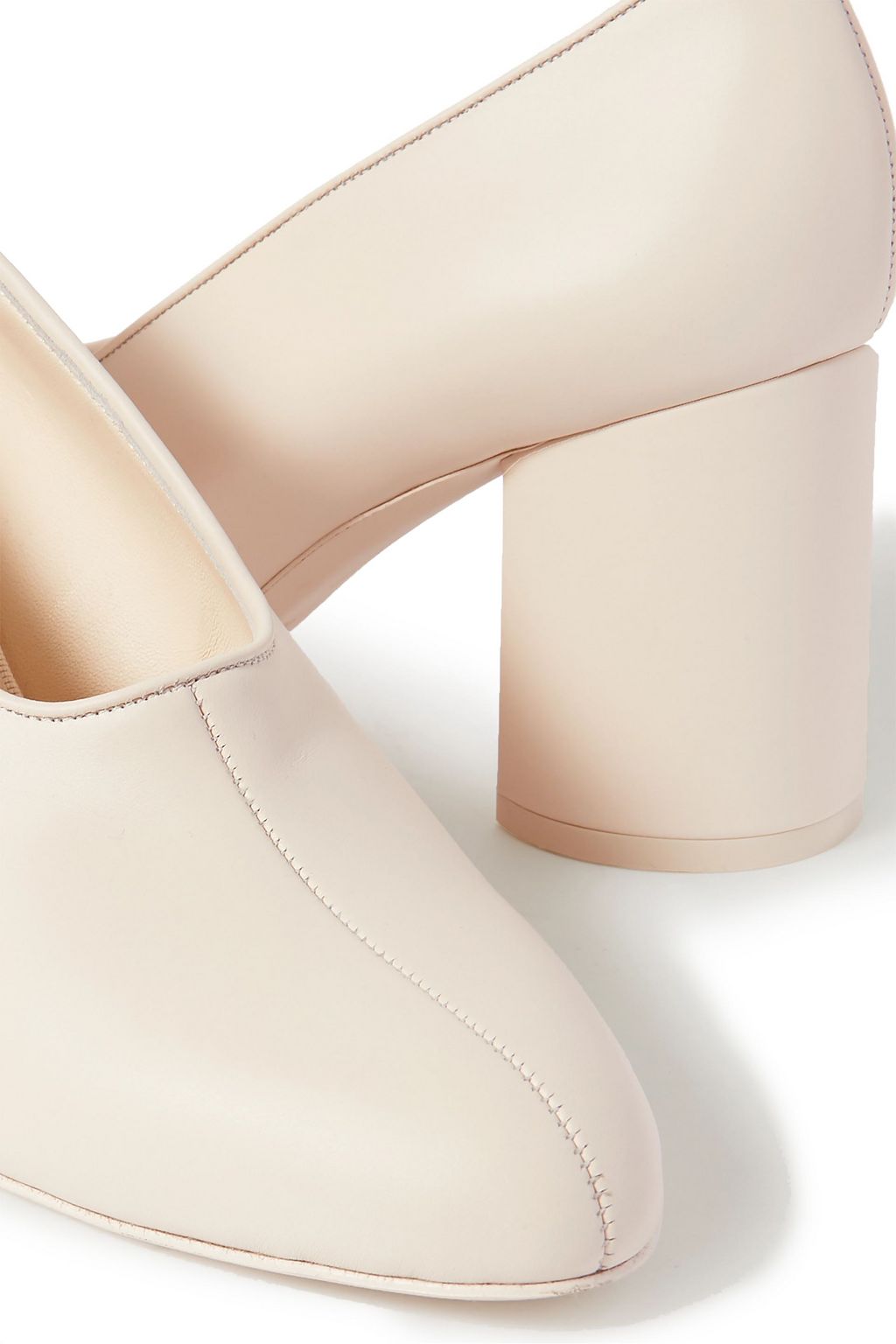 CO Leather pumps