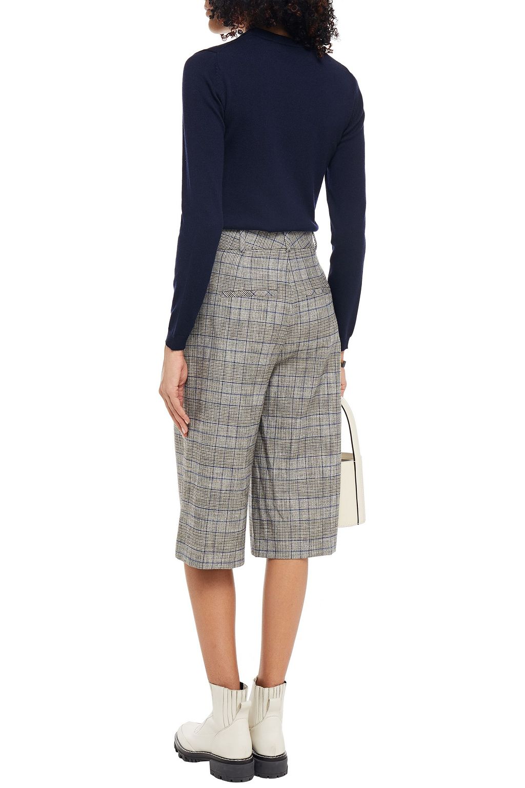 BA&SH Latine intarsia wool sweater