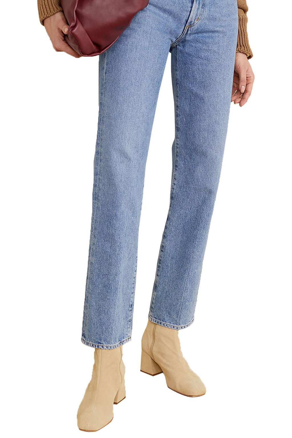 PORTE & PAIRE Suede ankle boots