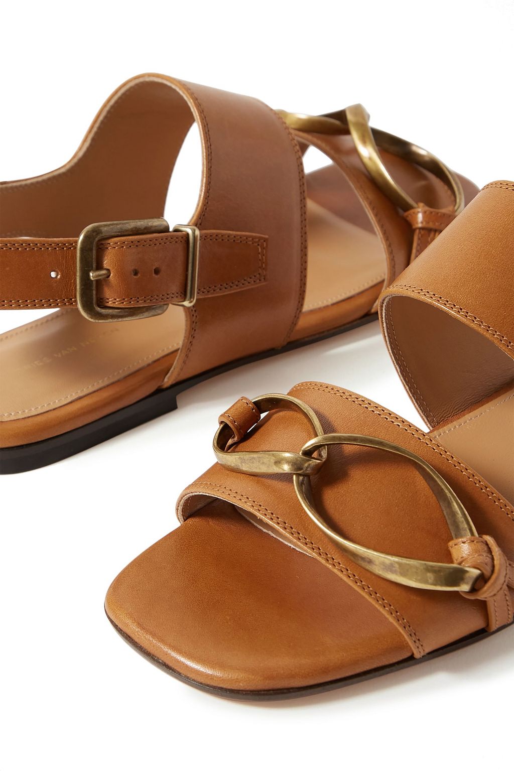 DRIES VAN NOTEN Embellished leather sandals