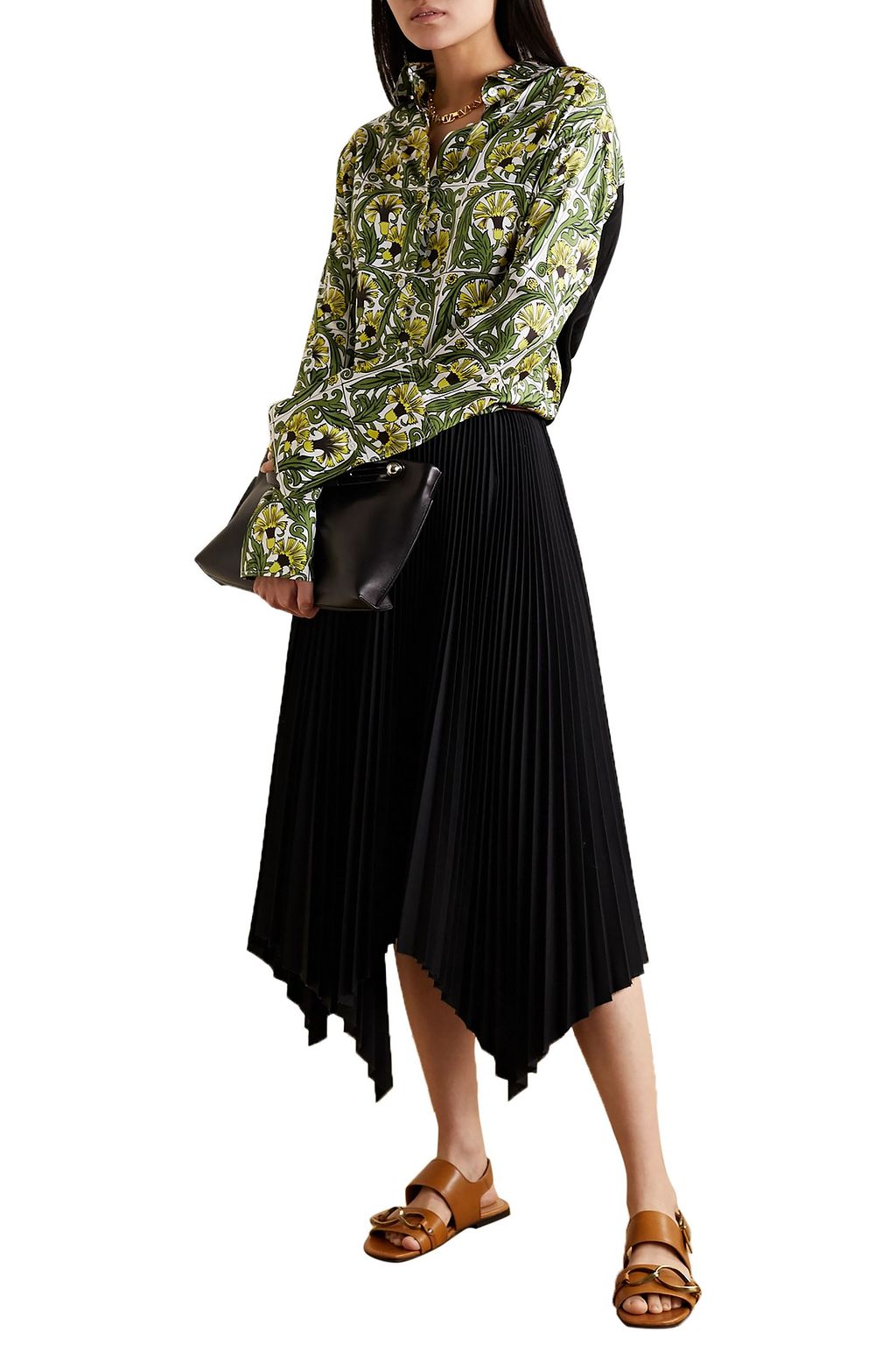 DRIES VAN NOTEN Embellished leather sandals