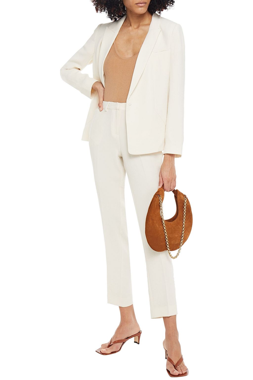 BA&SH Crepe slim-leg pants