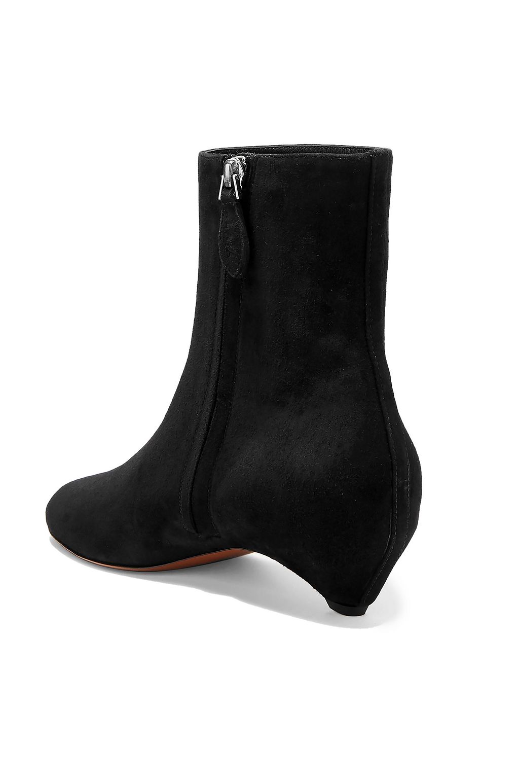 ALAÏA 45 suede ankle boots
