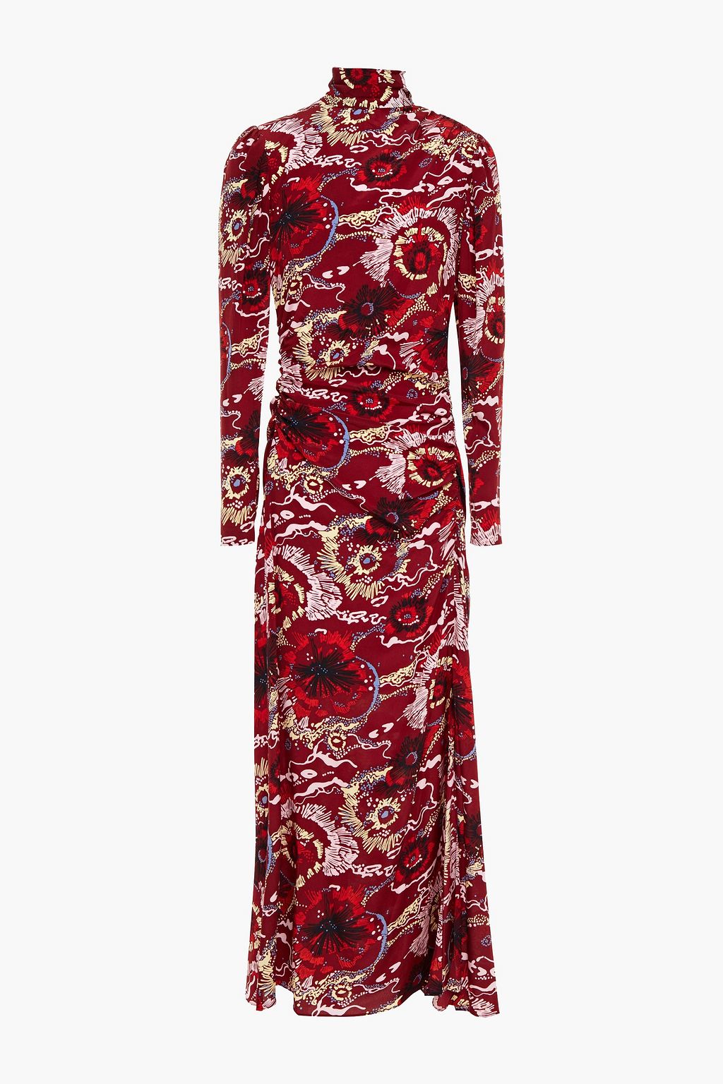 layered maxi dress