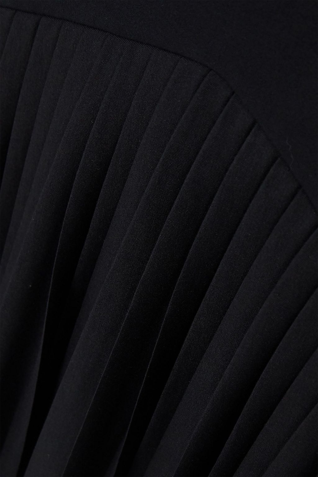 BITE STUDIOS Pleated organic cotton-blend jersey midi dress
