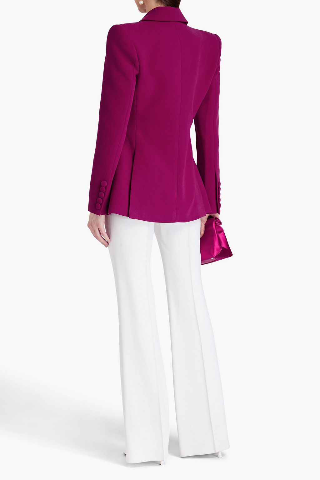 ALEX PERRY Craker crepe blazer