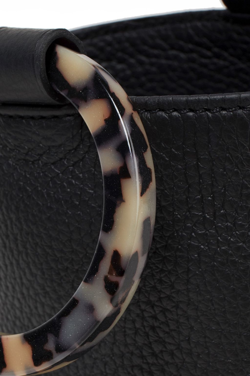 SIMON MILLER Bonsai pebbled-leather bucket bag