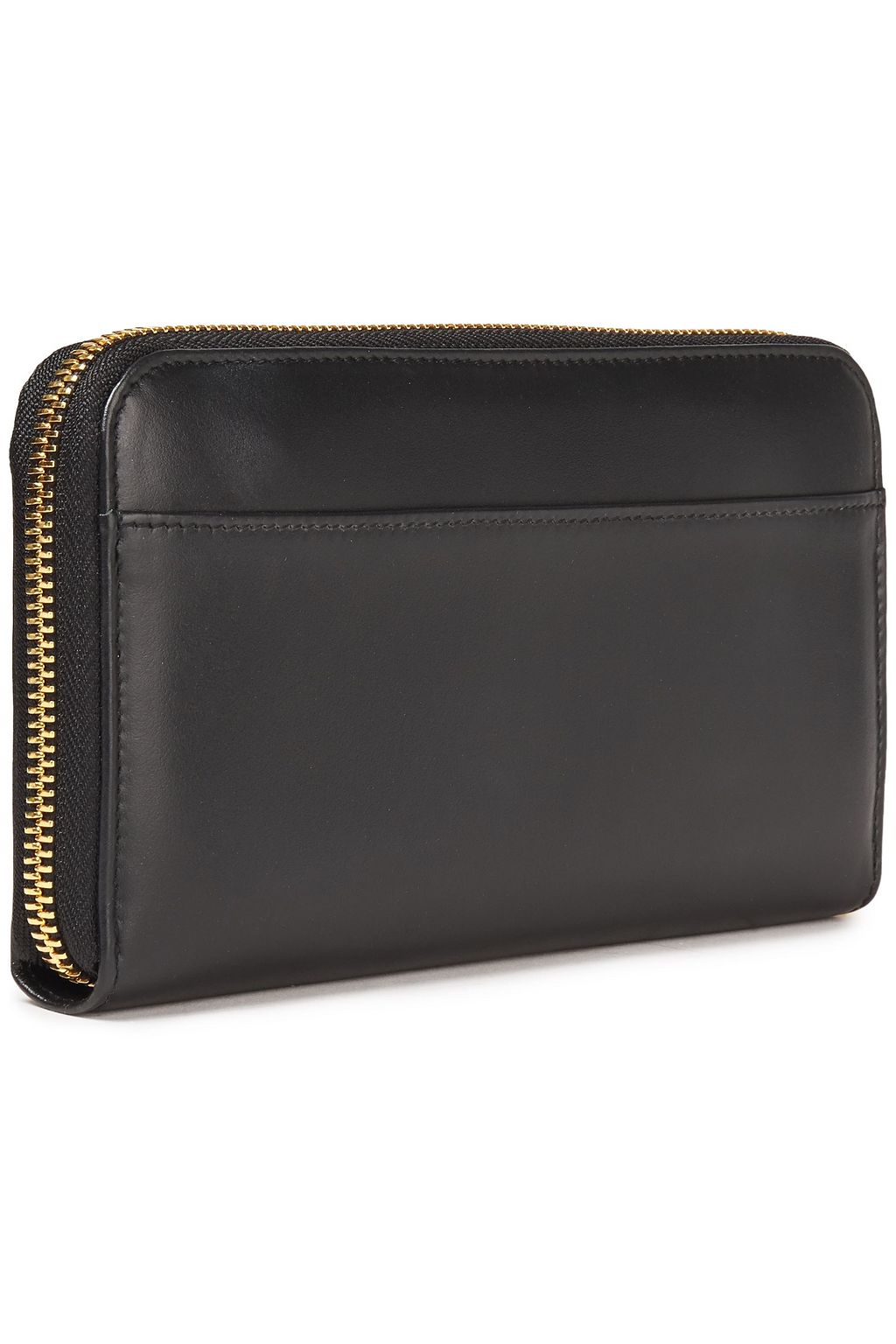 DOLCE&GABBANA Logo-appliquéd leather wallet