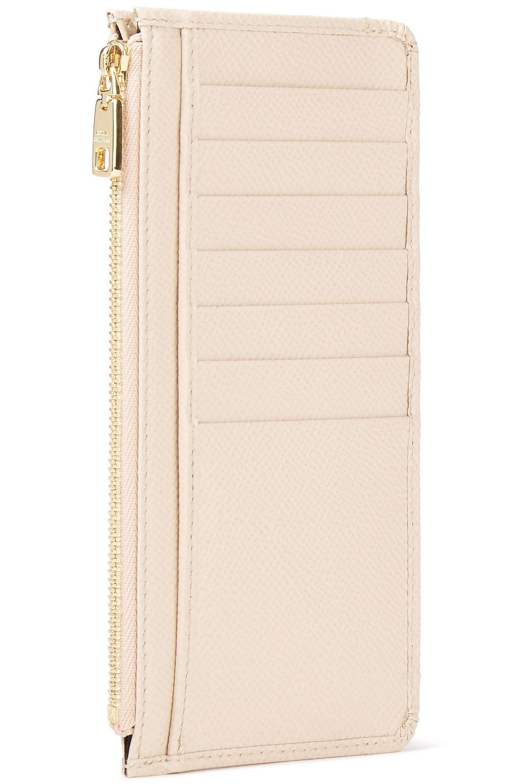 DOLCE&GABBANA Textured-leather cardholder