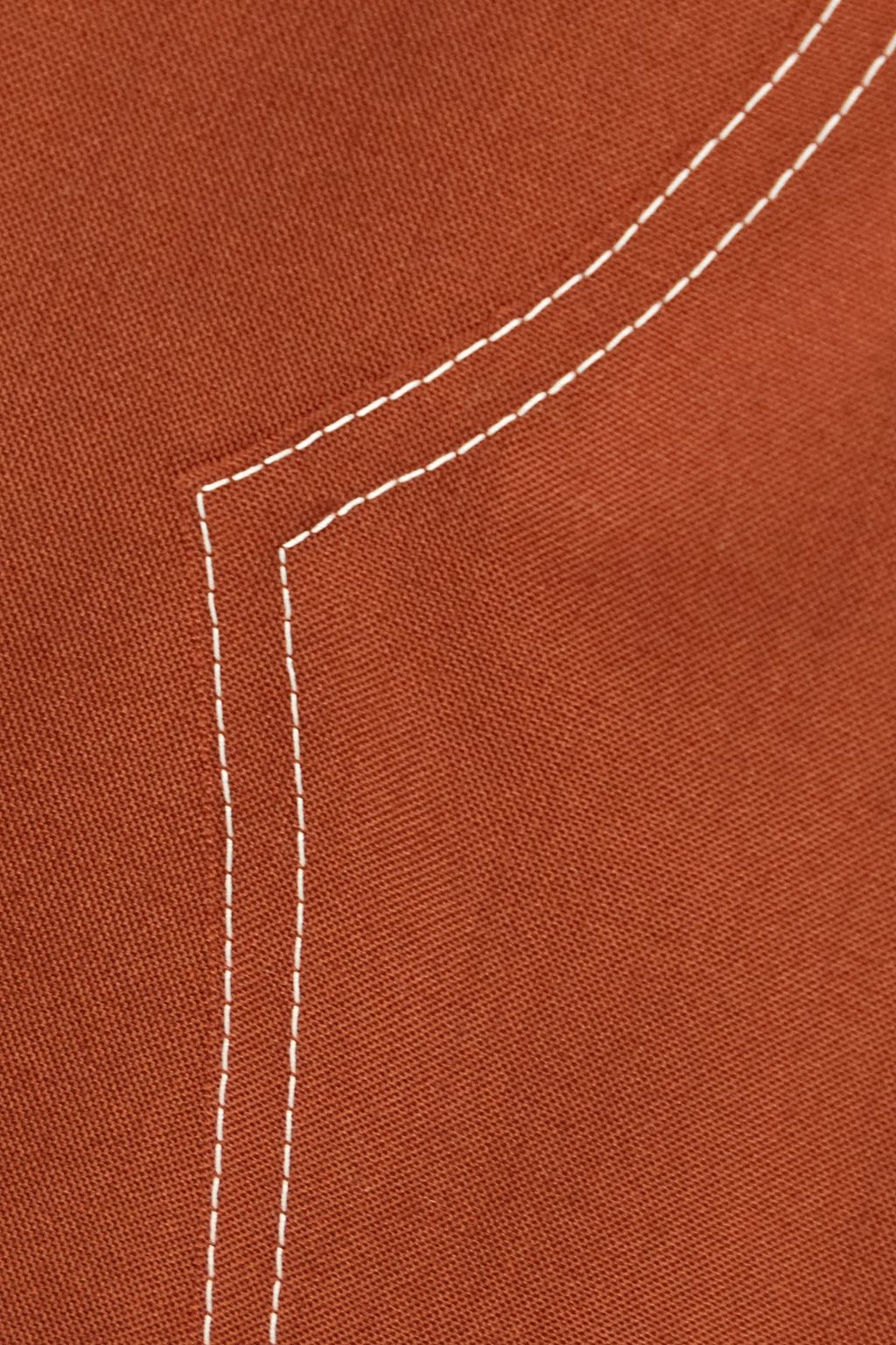 MARNI Belted wool-twill skirt