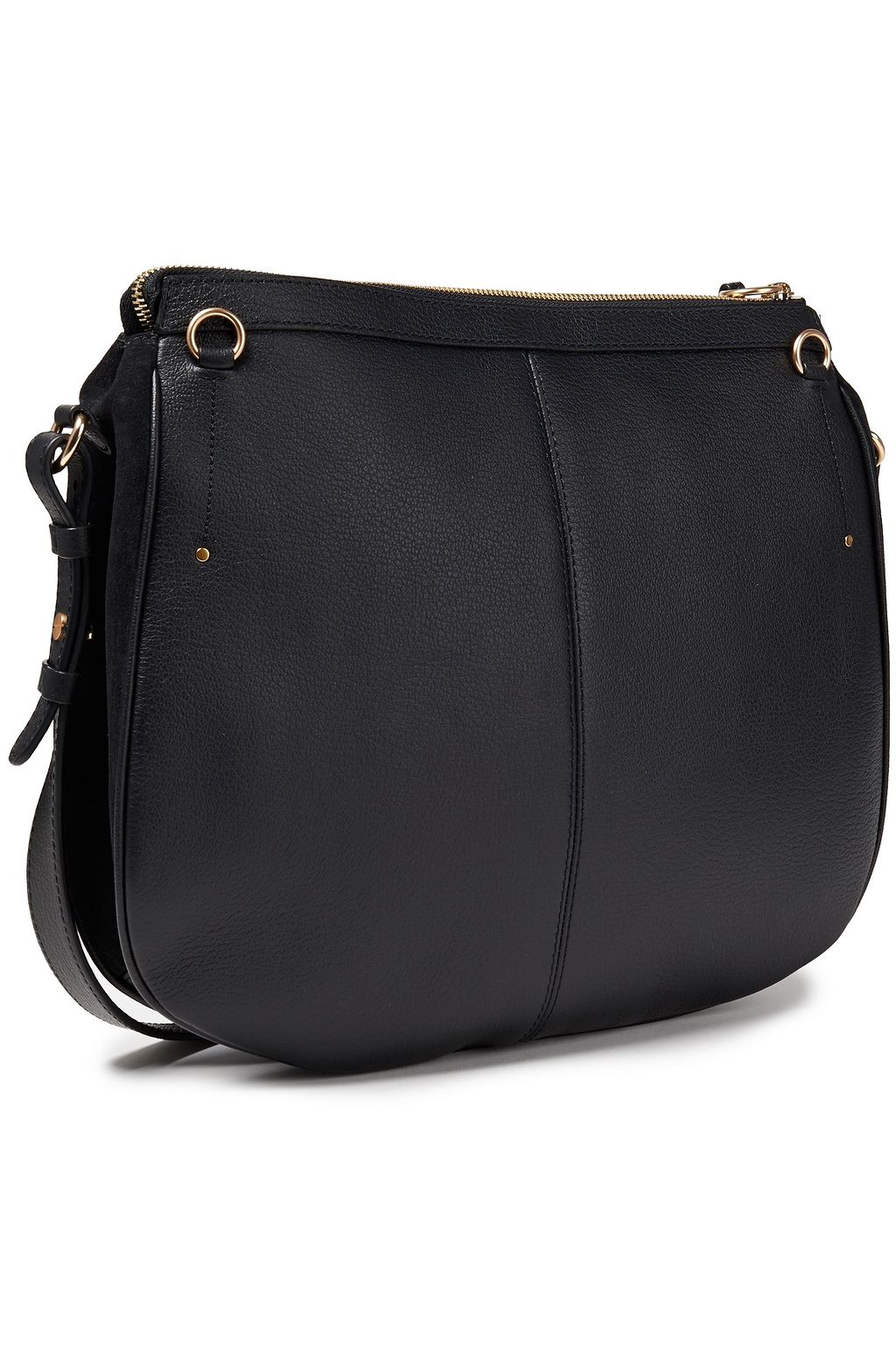 SEE BY CHLOÉ Hana leather and suede shoulder bag