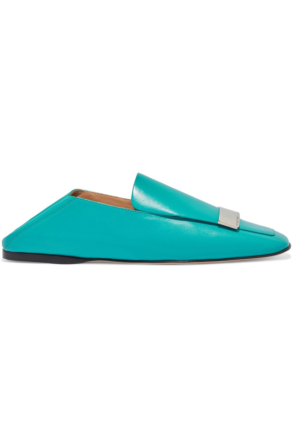 SERGIO ROSSI sr1 leather collapsible-heel loafers