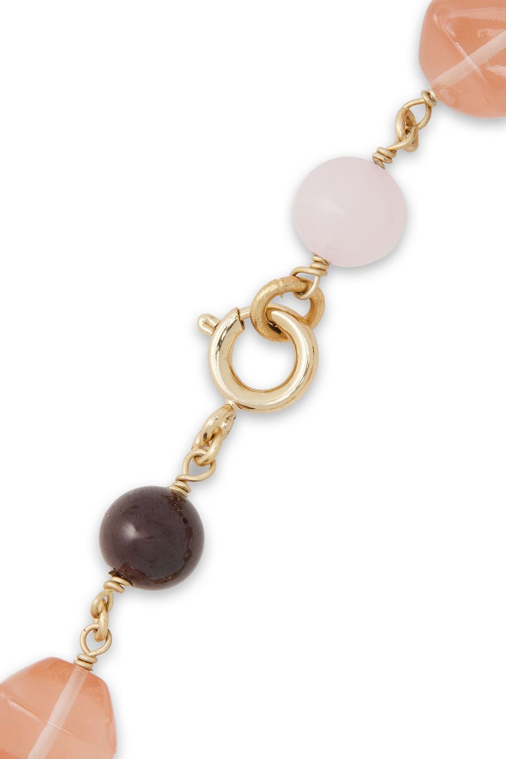 TORY BURCH Gold-tone multi-stone bracelet