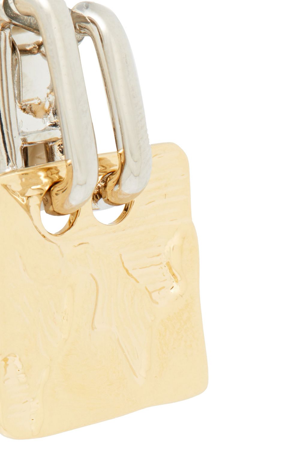 CHLOÉ Gold and silver-tone earrings